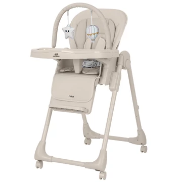 Carrello Lotus műanyag etetőszék Dune Beige