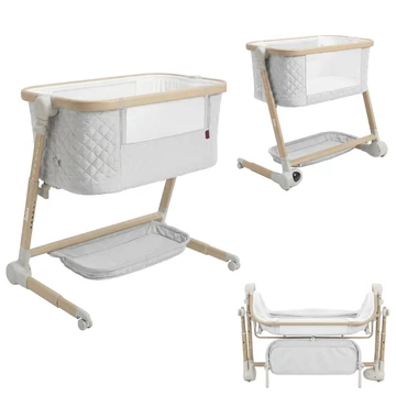 Carrello Salsa ringatós babaöböl (összecsukható) Velora Grey