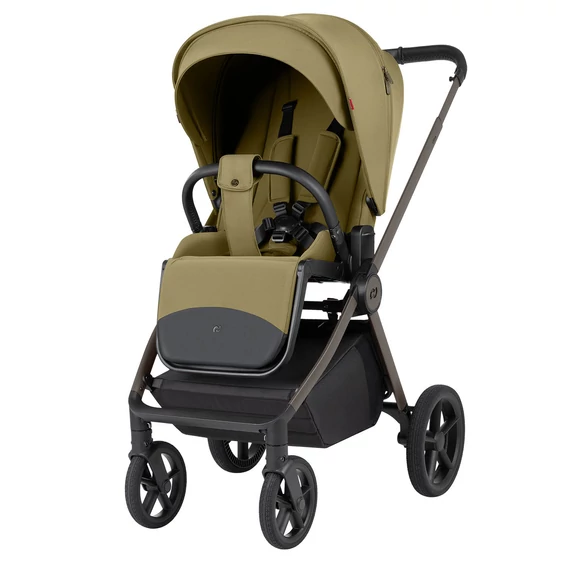 Mózessel összecsukható 2 in 1 babakocsi Carrello Ultra F Clover green