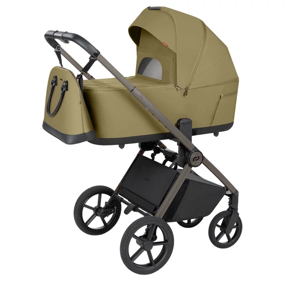Mózessel összecsukható 2 in 1 babakocsi Carrello Ultra F Clover green