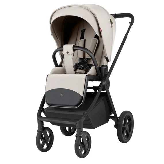 Mózessel összecsukható 2 in 1 babakocsi Carrello Ultra F Milk Grey