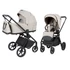 Mózessel összecsukható 2 in 1 babakocsi Carrello Ultra F Milk Grey
