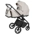 Mózessel összecsukható 2 in 1 babakocsi Carrello Ultra F Milk Grey