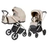 Mózessel összecsukható 2 in 1 babakocsi Carrello Ultra F Polar Beige